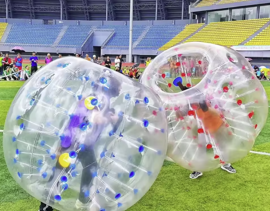 Alquiler burbujas de choque para eventos infantiles